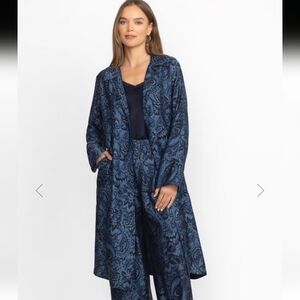 Johnny Was Workshop Duster Coat Size XS Oversized